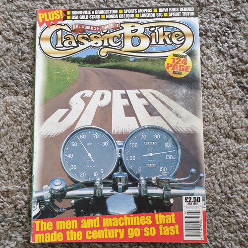 Vintage july 1997 classic bike - vintage,