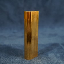 Vintage Must de Cartier Gold Plated Lighter, Not Working - Free Ship USA