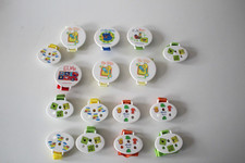 SESAME STREET & In the Jungle Theme Dummies/Pacifiers Holder Bundle 17Pcs