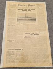 GUERNSEY EVENING PRESS WW2