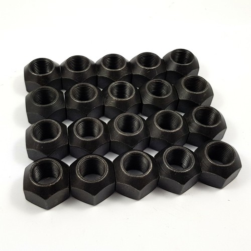 Black steel wheel - black, nuts