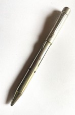 Vintage Antique Silver Propelling Pencil Mechanical, Foreign Made, Circa 1900s