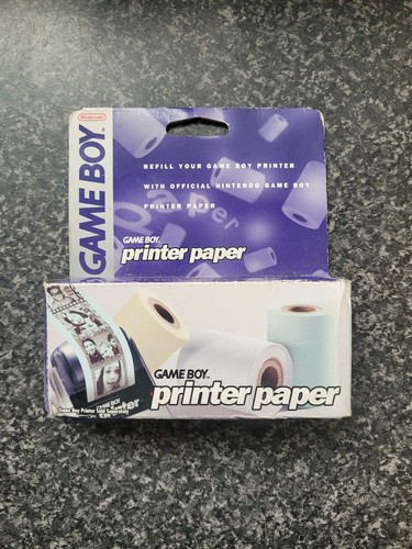 Nintendo gameboy printer - printer, paper