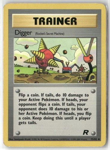 Pokemon digger rocket s - digger, (rocket's