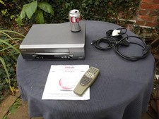 SANYO VHR-M280E Video Cassette Recorder With Remote & Quick Start Guide