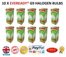 10x  Eveready G9 Halogen