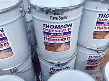 Wet look driveway sealer block