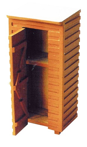Dolls house tool shed - tool, empty
