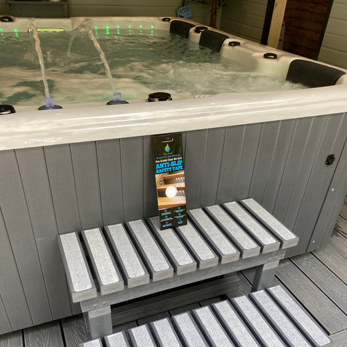 Hot tub sauna safety tape - sauna,