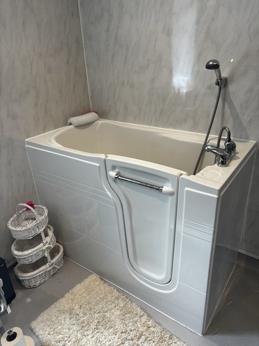 White acrylic rectangular - white,