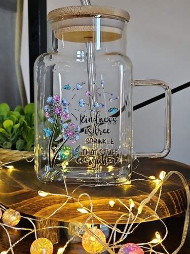 Mason glass jar tumbler - glass,