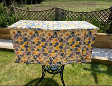 Beautiful Decoupaged Sturdy Wooden Ottoman 