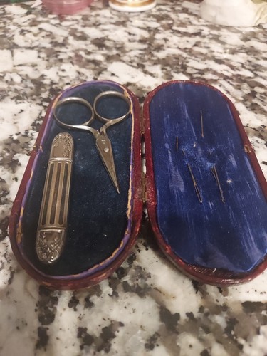 Antique victorian scissors - antique,