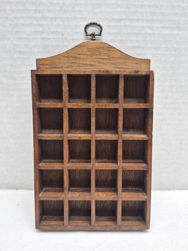 Vintage wood wooden thimble - wood,