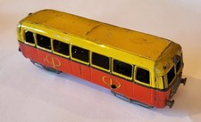 Scarce vintage 1950's De Sousa tinplate clockwork 10" tram/train/loco O gauge