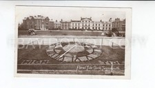 Postcard. Floral Tide Clock, Teignmouth. Real Photo 1912