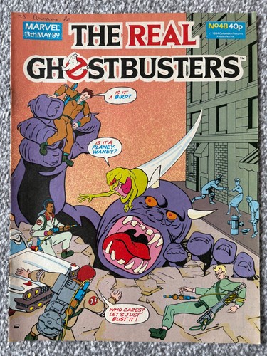 The real ghostbusters comic - real,