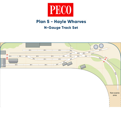 Peco plan hayle wharves - plan,