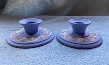 2 Wedgwood Blue Jasperware