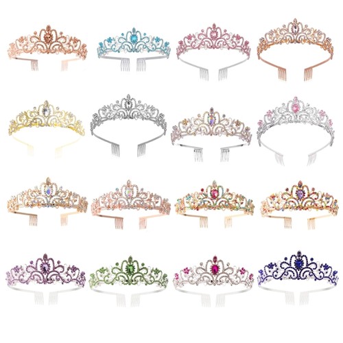 Rhinestones tiaras headbands - tiaras,
