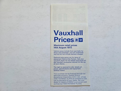 Vauxhall viva firenza victor - vauxhall,