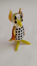 Glass Owl Figurine Small