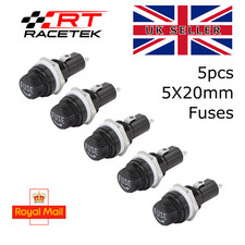 5PCS Panel Mount Chassis Fuse