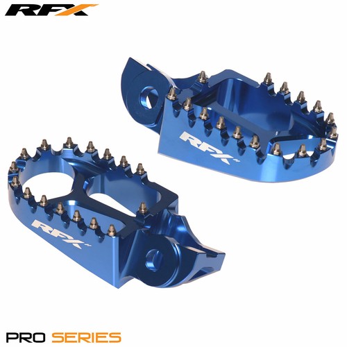 Rfx pro footrests - footrests, (blue)