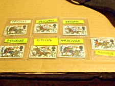 51 YEAR OLD STAMPS battle of hastings 4d stamps unfranked x 7