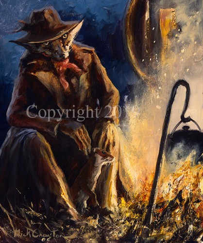 Mick cawston pot - 'pot, watcher'