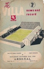 Aston Villa v Arsenal