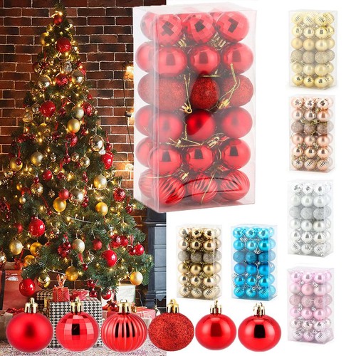 72pcs christmas balls - christmas,