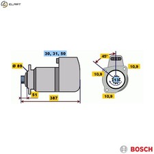 VRIBBED BELT 1 987 946 255 FOR