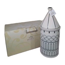 Hervit PORCELAIN CONTAINER BASIL DIAMETER 12X27CM Jar Storage Gift Idea NOS BU13