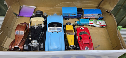 Vintage diecast model car - vintage,