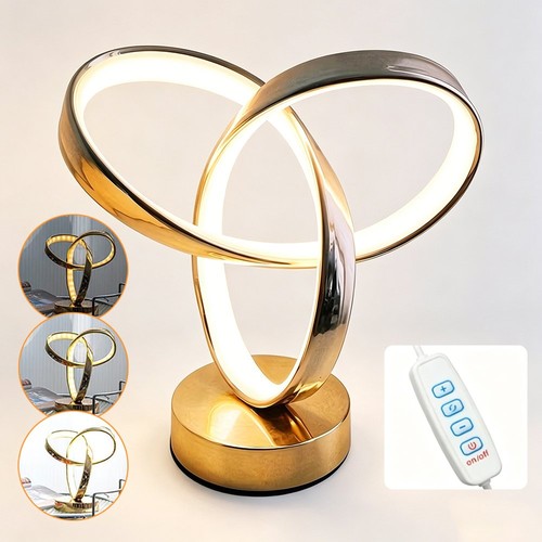 Spiral led table lamp - spiral, color