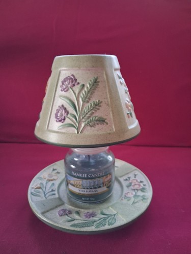 Yankee candle ceramic floral - candle,