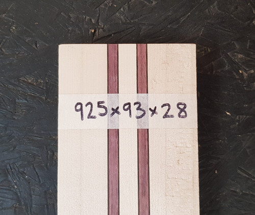 Quartersawn maple purpleheart - quartersawn,