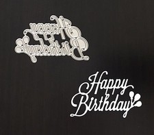 Craft Dies Happy Birthday