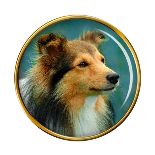 Shetland sheepdog lapel pin - sheepdog,