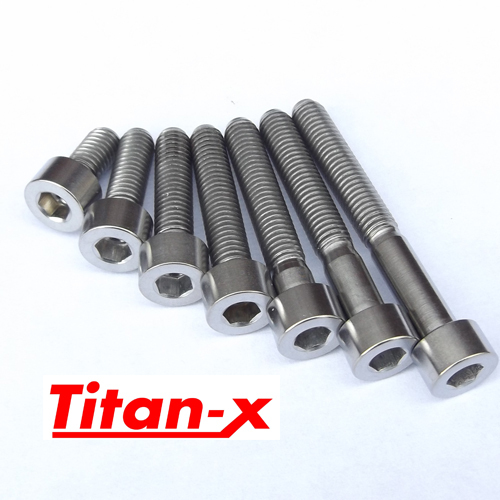 Titanium socket head - titanium,