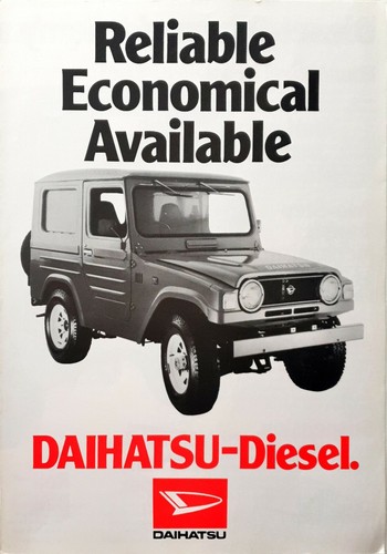 Daihatsu f50 brochure - brochure, 1978