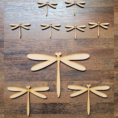 Wooden large dragonfly craft - large,