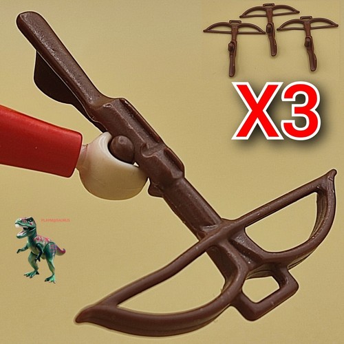 Playmobil brown - x3,