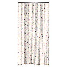 38Pc Bamboo Wooden Beaded Door Curtain Summer Blind Fly Mosquito Screen 90*190Cm