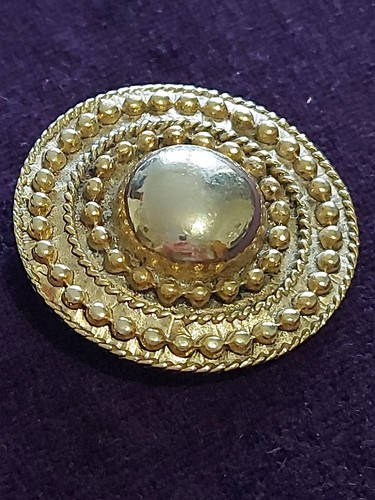 Gold tone scarf ring with - scarf,