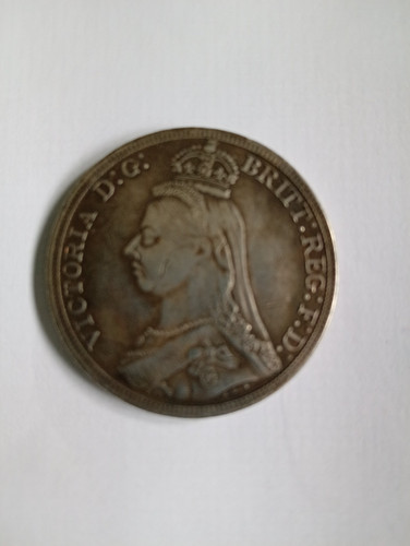 1887 queen victoria - queen, silver