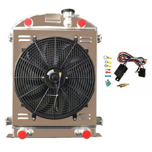 Row aluminum radiator - 4,