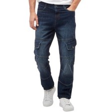 Henleys Mens Saddle Jeans Dark