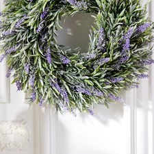 Artificial Door Topiary Wreath